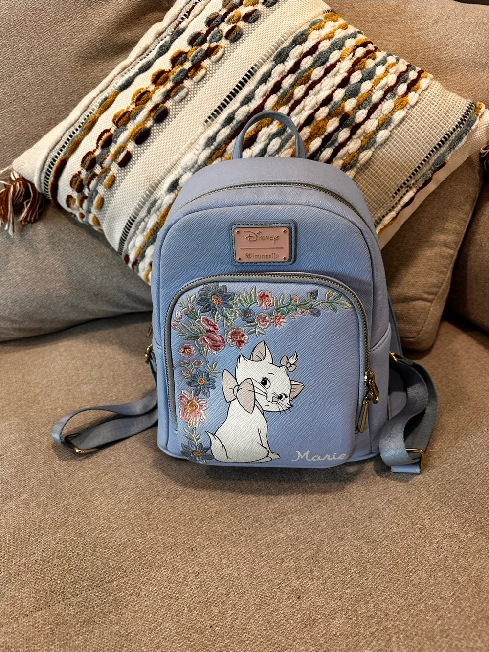 Loungefly Marie Light Blue Backpack